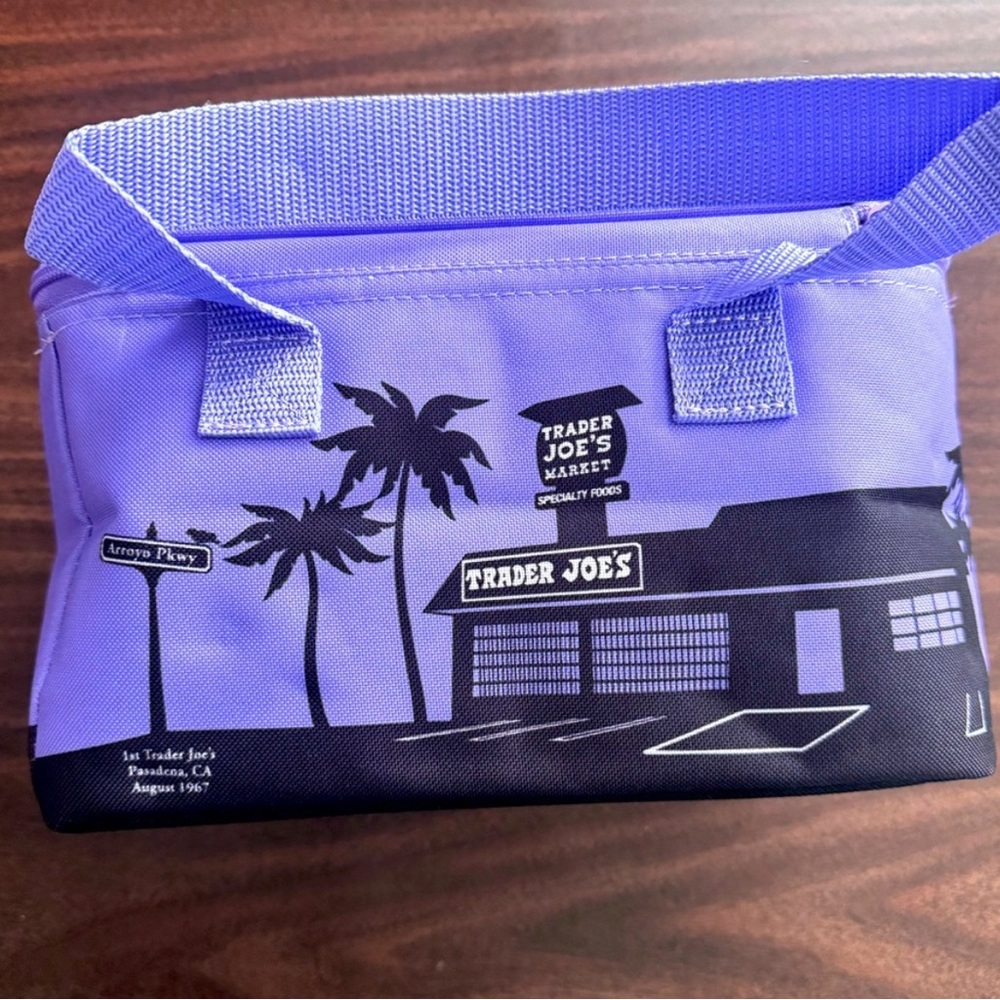 Trader Joe’s Mini Purple Cooler/ Lunch Box